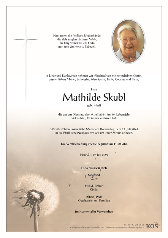 Mathilde Skubl